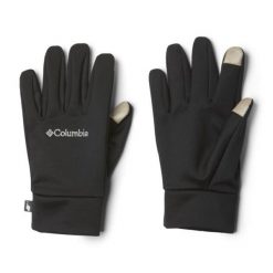 Rękawiczki trekkingowe Columbia Omni-Heat Touch II Liner. Czarne rękawiczki Columbia, bez wzorów, z poliesteru, sportowe. Za 119.99 zł.