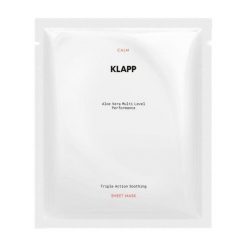 Klapp Aloe Vera Triple Action Soothing Sheet Mask Maseczki nawilżające 9 ml. Maseczki Klapp. Za 145.69 zł.
