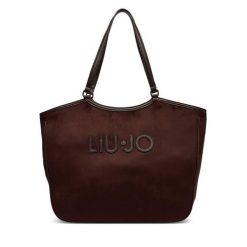 Torebka Liu Jo. Brązowe shopper Liu Jo, bez wzorów, bez dodatków. Za 559.99 zł.