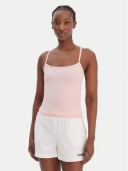 Guess Top E6GP02 J1314 Różowy Regular Fit. Czerwone topy Guess, xs, z aplikacjami, z bawełny, bez kołnierzyka, bez ramiączek. Za 139.99 zł.