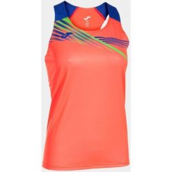 Ladies Joma Elite x Tank Top - Fluor Coral -Royal, rozmiar L. Czerwone topy Joma, l, bez wzorów, bez kołnierzyka, bez ramiączek. Za 189.99 zł.