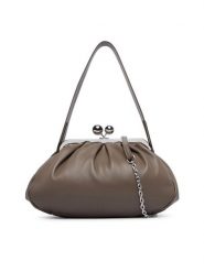 Weekend Max Mara Torebka Cubico 2625516124600 Khaki. Brązowe torebki klasyczne Weekend Max Mara, bez wzorów, ze skóry, bez dodatków. Za 1,839.00 zł.