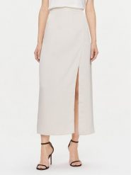 Bruuns Bazaar Spódnica midi BBW3744 Écru Regular Fit. Spódnice Bruuns Bazaar, bez wzorów, z syntetyku, midi. Za 219.99 zł.