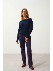 AUTHENTIC CASHMERE Kaszmirowy sweter "Dibona" w kolorze granatowym rozmiar: XXL. Niebieskie swetry AUTHENTIC CASHMERE, xxl, bez wzorów, z kaszmiru, bez ramiączek. Za 359.32 zł.