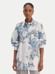 Marella Koszula Amici 2613111101 Błękitny Regular Fit. Niebieskie koszule Marella, bez wzorów, z bawełny, bez kołnierzyka, bez ramiączek. Za 669.99 zł.