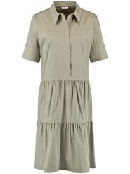 Gerry Weber Sukienka w kolorze oliwkowym rozmiar: 42. Zielone sukienki Gerry Weber, na co dzień, bez wzorów, bez kołnierzyka, bez ramiączek, midi, proste. Za 162.49 zł.