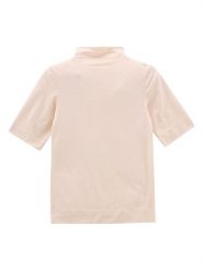 Jeanne Baret Koszulka "Navarino" w kolorze kremowym rozmiar: 44. Brązowe bluzki Jeanne Baret, bez wzorów, z wełny, bez kołnierzyka, bez ramiączek. Za 224.52 zł.