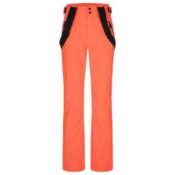 Damskie spodnie softshellowe Loap Lupdela Pomarańczowe Pomarańczowe. Brązowe spodnie sportowe LOOP, s, bez wzorów, z elastanu, trekkingowe. Za 239.69 zł.