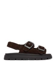 G-Star Raw Sandały CEO-WI16-MARS-01 Brązowy ciemny. Brązowe sandały G-Star Raw, bez wzorów, ze skóry, retro, bez obcasa, na płaskiej podeszwie, bez zapięcia. Za 269.99 zł.