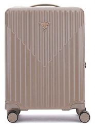 Guess Walizka w kolorze szarobrązowym - 32 x 53 x 22 cm rozmiar: onesize. Brązowe walizki Guess, z aplikacjami. Za 842.45 zł.