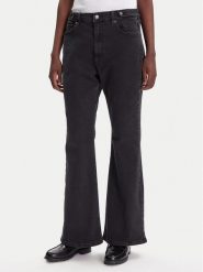Tommy Jeans Jeansy Sylvia DW0DW20503 Czarny Flare Fit. Czarne jeansy Tommy Jeans, bez wzorów. Za 469.99 zł.