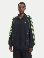 Adidas Bluza Teamgeist adicolor JY2585 Czarny Oversize. Czarne bluzy Adidas, m, bez wzorów, z syntetyku, bez kaptura. Za 479.99 zł.