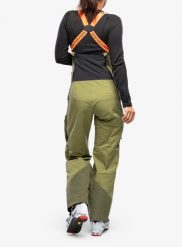 Spodnie skiturowe damskie Ortovox 3L Deep Shell Bib Pants. Zielone spodnie narciarskie ORTOVOX, l, bez wzorów, z materiału, narciarskie, Dermizax. Za 1,913.99 zł.