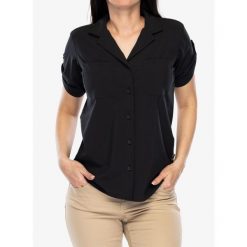 Koszula turystyczna damska Royal Robbins Spotless Evolution Meadow SS. Czarne koszule ROYAL ROBBINS, bez wzorów, casualowe, bez kołnierzyka, bez ramiączek. Za 298.99 zł.