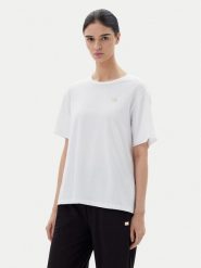 EA7 Emporio Armani T-Shirt 7W000028 AF10373 U0002 Biały Loose Fit. Białe t-shirty EA7 Emporio Armani, xxl, bez wzorów, z bawełny, bez kołnierzyka, bez ramiączek. Za 199.99 zł.