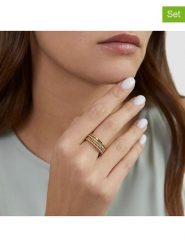 S.Oliver Pierścionki (4 szt.) z cyrkoniami rozmiar: 52. Pierścionki S.Oliver, z cyrkonią, ze stali. Za 143.99 zł.