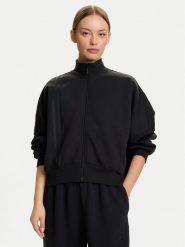 Adidas Bluza Off Placed 3-Stripes JX2705 Czarny Regular Fit. Czarne bluzy Adidas, xs, bez wzorów, z bawełny, bez kaptura. Za 249.99 zł.