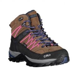 Buty trekkingowe damskie CMP Rigel Mid Wp. Niebieskie trekkingi CMP, z materiału, trekkingowe. Za 548.00 zł.