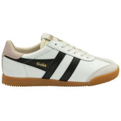 Damskie skórzane buty sportowe Gola Elan. Białe obuwie sportowe Gola, bez zapięcia. Za 470.50 zł.