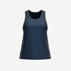 CLUB 25 TECH Tank Top Women. Niebieskie topy Head, s, bez wzorów, z meshu, bez kołnierzyka, bez ramiączek. W wyprzedaży za 135.00 zł.
