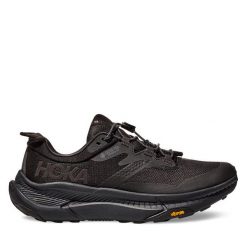 Buty do biegania Hoka. Czarne obuwie sportowe HOKA, z gore-texu, bez zapięcia, do biegania, gore-tex. Za 829.99 zł.