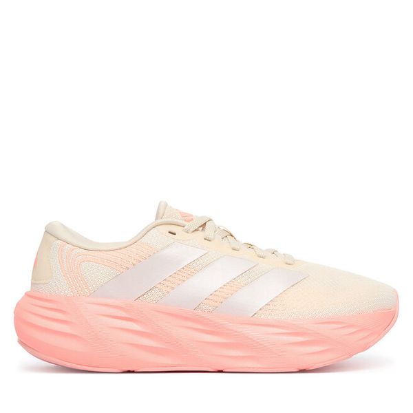 Buty do biegania adidas. Czerwone obuwie sportowe Adidas, bez zapięcia, do biegania. Za 239.99 zł.