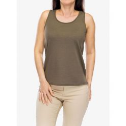 Top damski Royal Robbins Spotless Evolution Tank. Zielone koszulki sportowe ROYAL ROBBINS, bez wzorów, bez ramiączek. Za 219.99 zł.
