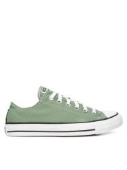 Converse Trampki Chuck Taylor All Star Mini Flowers A14982C Zielony. Zielone trampki Converse, bez wzorów, z materiału, bez zapięcia. Za 299.99 zł.