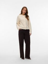 Vero Moda Kardigan w kolorze beżowym rozmiar: XL. Brązowe kardigany Vero Moda, xl, bez wzorów, z wełny. Za 136.13 zł.