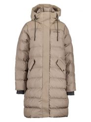 Didriksons Płaszcz pikowany "Fay" w kolorze beżowym rozmiar: 40. Brązowe płaszcze Didriksons, bez wzorów, bez kaptura. Za 590.20 zł.