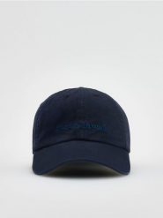 Czapka z daszkiem - niebieski. Niebieskie czapki Reserved, bez wzorów. Za 59.99 zł.