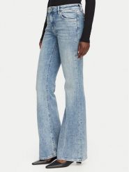 HUGO Jeansy Gelissa 50568888 Niebieski Bootcut Fit. Niebieskie jeansy Hugo, bez wzorów. Za 424.99 zł.