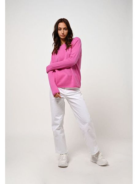 AUTHENTIC CASHMERE Kaszmirowy sweter "Criou" w kolorze różowym rozmiar: XXL. Różowe swetry AUTHENTIC CASHMERE, xxl, bez wzorów, z kaszmiru, bez ramiączek. Za 363.71 zł.