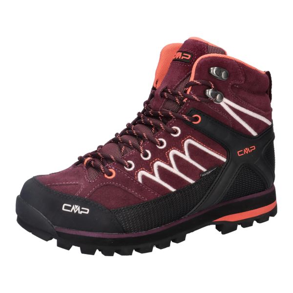 Buty trekkingowe damskie CMP Moon Mid. Fioletowe trekkingi CMP, z materiału, za kostkę, trekkingowe. Za 599.99 zł.