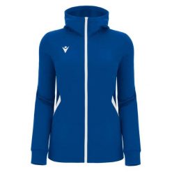 Damska bluza z kapturem full zip Macron Bastet. Białe bluzy Macron, m, bez wzorów, z dzianiny, z kapturem. Za 268.50 zł.