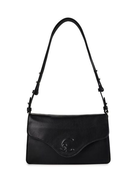 Coccinelle Torebka VJG Coccinelle C-Me Softy SMO E1 VJF 12 02 01 Czarny. Czarne listonoszki Coccinelle, bez wzorów, ze skóry, bez dodatków. Za 1,499.00 zł.