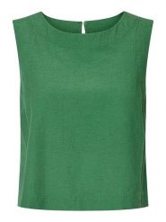 Pieces Top "Tera" w kolorze zielonym rozmiar: XL. Zielone topy Pieces, xl, bez wzorów, bez kołnierzyka, bez ramiączek. Za 90.45 zł.
