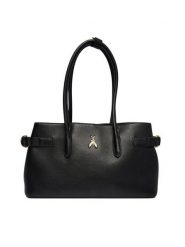 Patrizia Pepe Torebka 8B0305/L162 Czarny. Czarne torebki klasyczne Patrizia Pepe, bez wzorów, ze skóry, bez dodatków. Za 1,709.00 zł.