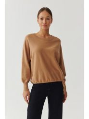 TATUUM Sweter w kolorze jasnobrązowym rozmiar: XL. Brązowe swetry Tatuum, xl, bez wzorów, bez ramiączek. Za 158.47 zł.
