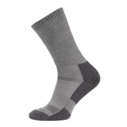 Skarpety Trekkingowe Na Giean Enhanced Medium Weight Crew Grey. Szare skarpety NA GIEAN, bez wzorów, z wełny. Za 78.99 zł.