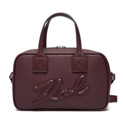 Torebka KARL LAGERFELD. Czerwone torebki klasyczne KARL LAGERFELD, bez wzorów, bez dodatków. Za 619.99 zł.