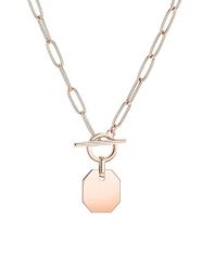 Liebeskind Naszyjnik z zawieszką - dł. 45 cm rozmiar: onesize. Naszyjniki Liebeskind, ze stali. Za 197.95 zł.