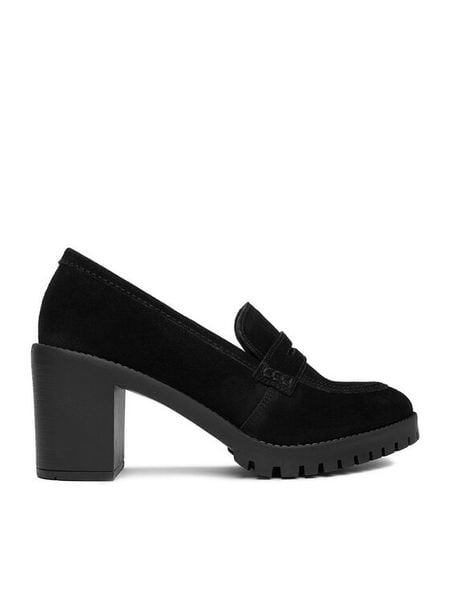 Lasocki Półbuty CEO-WI23-LUM-11 Czarny. Czarne czółenka Lasocki, bez wzorów, ze skóry, bez obcasa, na obcasie, bez zapięcia. Za 229.99 zł.