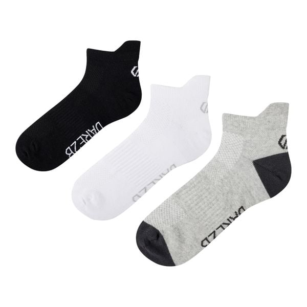 Skarpety Sportowe Unisex Dla Dorosłych Movement 3pak. Białe skarpety Dare 2b, bez wzorów, z bawełny. Za 86.99 zł.