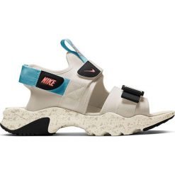 Nike Sandały trekkingowe "Canyon" w kolorze kremowym rozmiar: 36,5. Brązowe sandały Nike, bez wzorów, z otwartym noskiem, bez obcasa, bez zapięcia. Za 82.64 zł.
