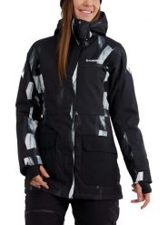 Kurtka narciarska damska Poplar Jacket. Białe kurtki narciarskie FUNDANGO, m, bez wzorów, z poliesteru, bez kaptura, narciarskie. Za 499.00 zł.