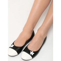 Czarne Balerinki White Daisy. Baleriny Born2be. Za 49.99 zł.