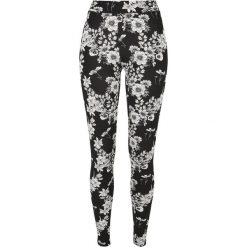 Damskie Legginsy W Delikatne Kwiaty. Czarne legginsy Urban Classics, xs, bez wzorów. Za 72.99 zł.