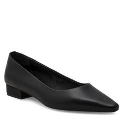 Baleriny Gino Rossi. Czarne baleriny Gino Rossi, bez wzorów, bez obcasa. Za 199.99 zł.