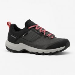 Buty turystyczne damskie Quechua MH500 wodoodporne. Brązowe trekkingi QUECHUA, z kauczuku, outdoorowe. Za 279.99 zł.